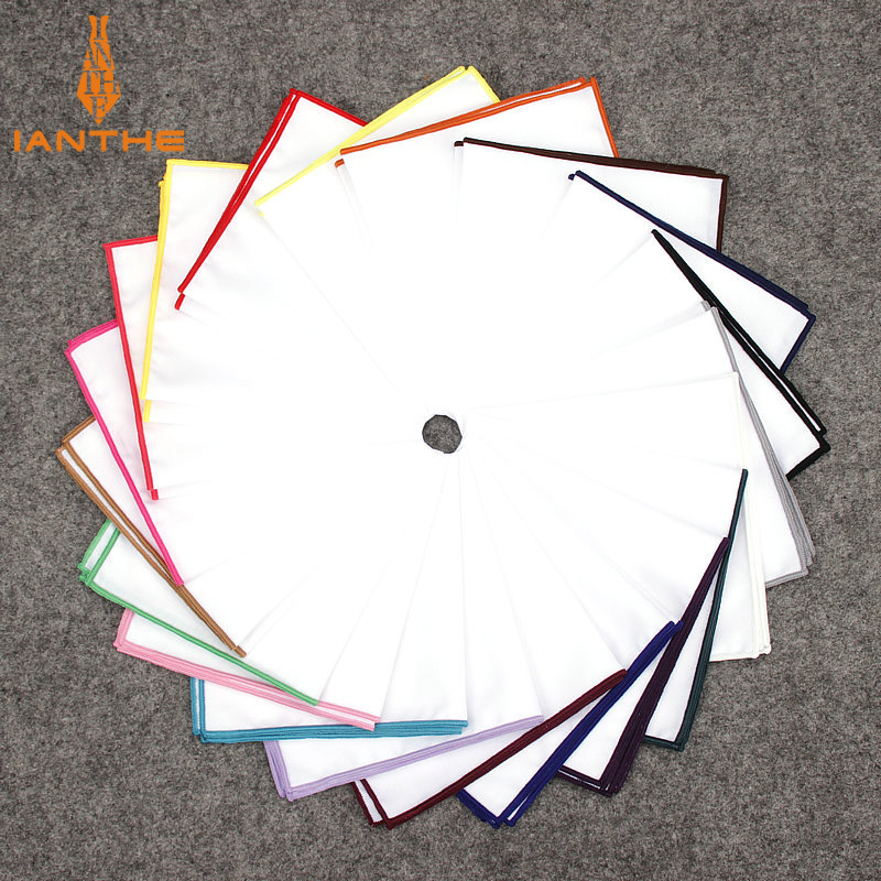 2018 Thời Trang Mens Cotton Tr - đánh giá và giá Pocket Square Set