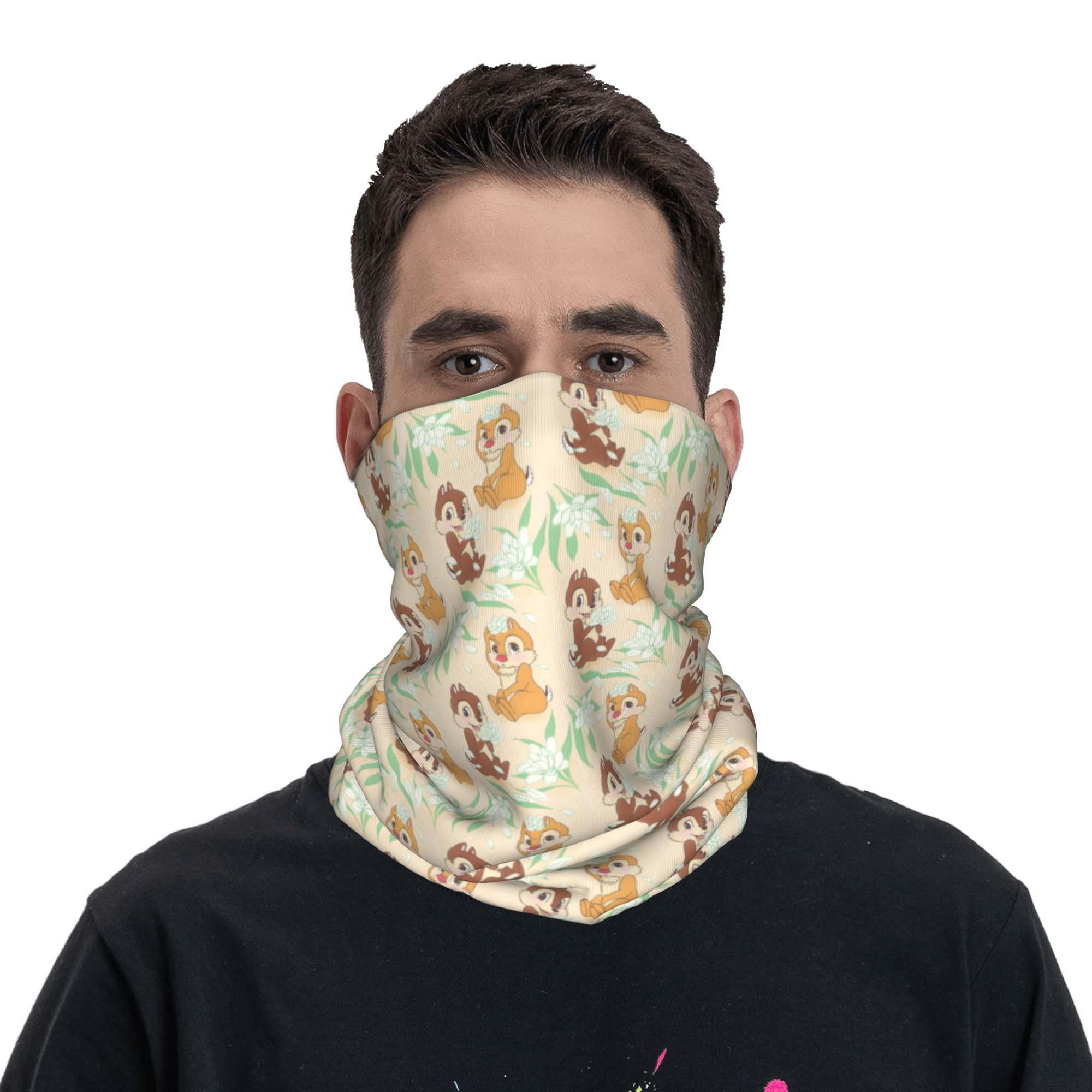 Custom Cute C-Chip And D-Dale  - đánh giá và giá Neck Warmer Tube