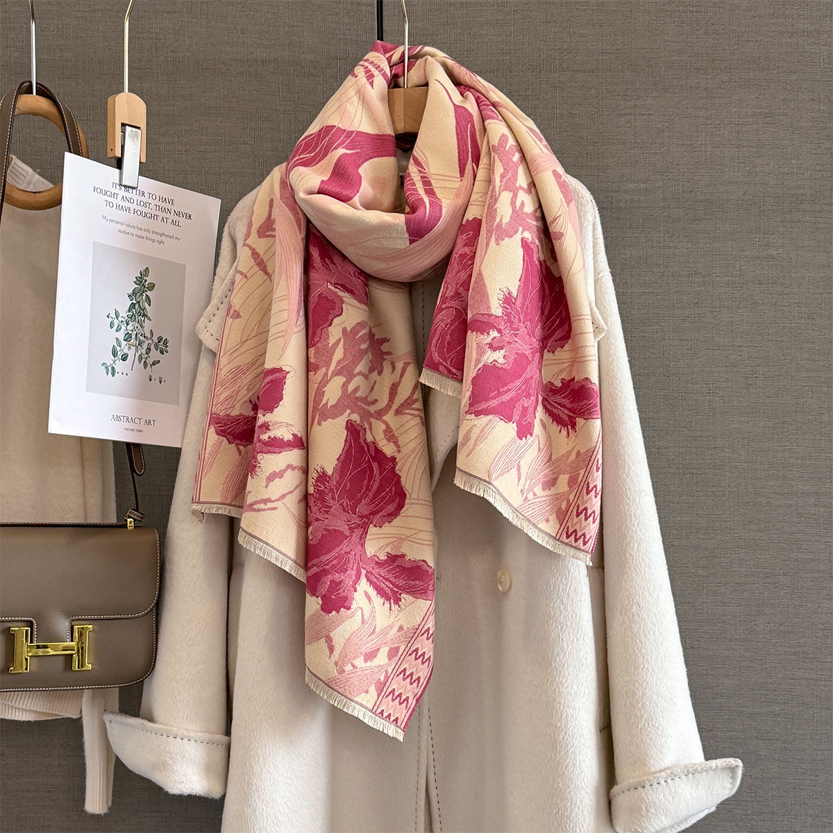 Autumn Cashmere Scarf for Wome - đánh giá và giá Woven Scarf Blanket
