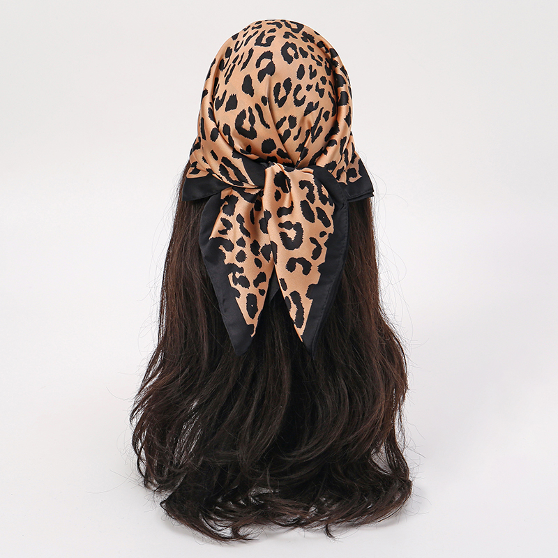 2025 New Fashion Leopard Print - đánh giá và giá Scarf Silk Square